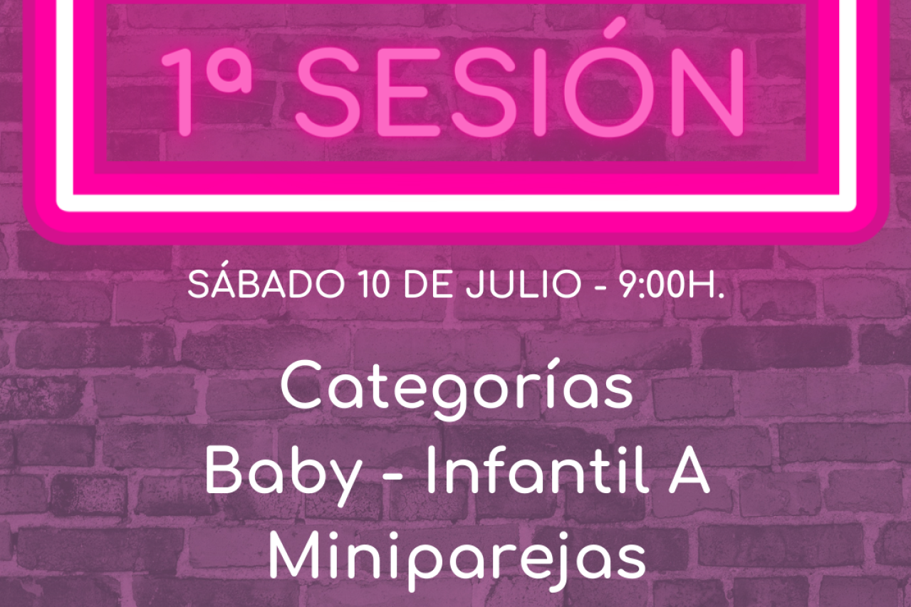 Categorías Baby - Infantil A y Miniparejas