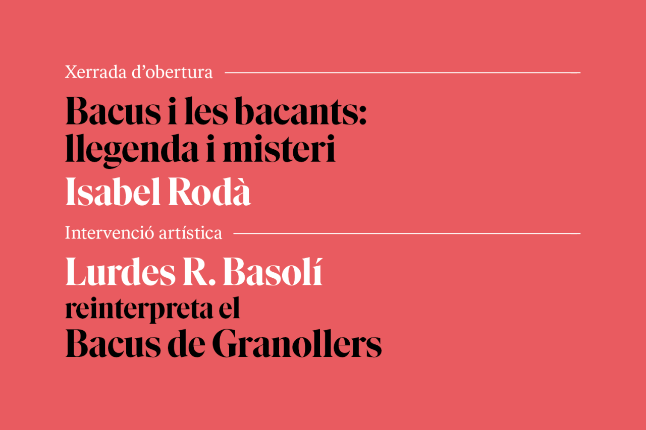 Bacus i les bacants: llegenda i misteri Bacus i les bacants: llegenda i misteri